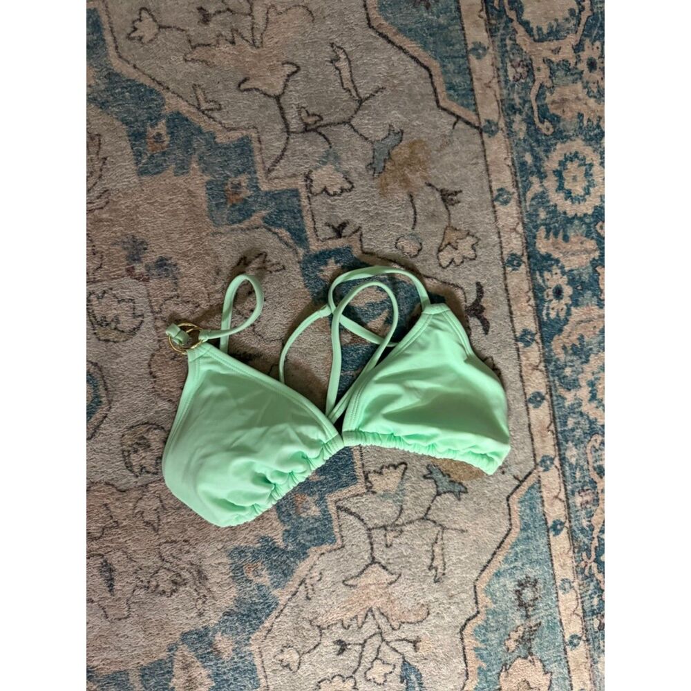Mint Green Bikini Top